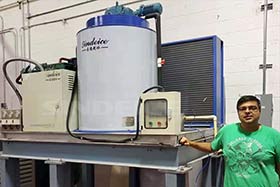 美國食品加工，日產5噸食品制冰機