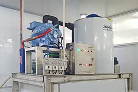 山東日照，日產5噸片冰機，用于海鮮水產加工